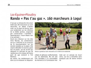 Le Télégramme du 3-06-2014 (Loc Eguiner-Ploudiry)