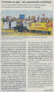 Ouest-France 30-05-2015 (page Finistère)