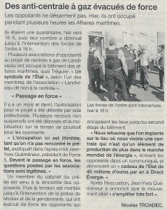 Ouest France 20-06-2015 (Page Morlaix)