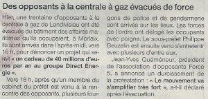 Ouest France 20-06-2015 (page Finistère)