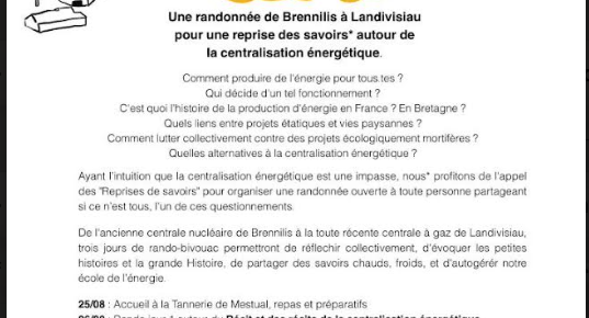 Randonnée de Brennilis à Landivisiau du 25 au 30 août 2022